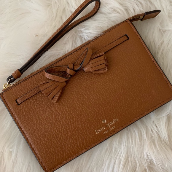 🍁 kate spade ♠️ clutch new - Picture 2 of 4